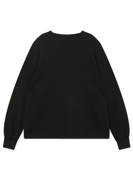 Мужской Лонгслив Waffle Henley