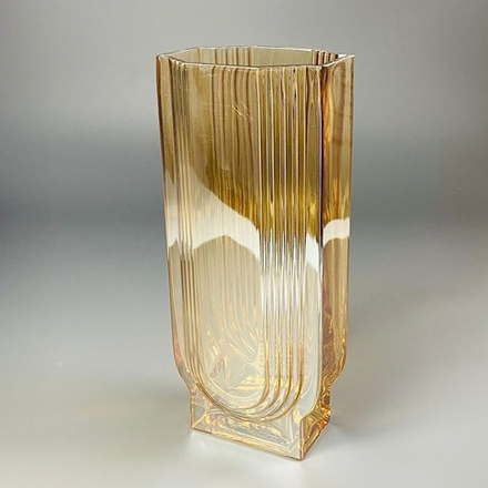 Lenardi 200-195 Декоративная ваза для цветов 30см в под.уп.(х12)Стекло