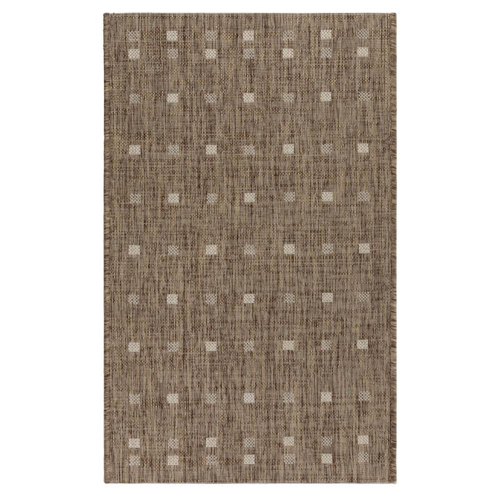 Ковер SIDE 0.5*0.8 дизайн 60131 BROWN/BEIGE
