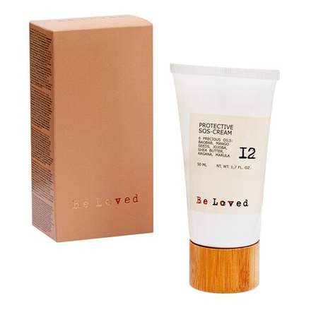 12 Be loved.Be smart SOS-крем для лица 50мл защищает от ветра, снега, мороза