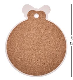 CT-10/2 Подставка под горячее «Снеговик»