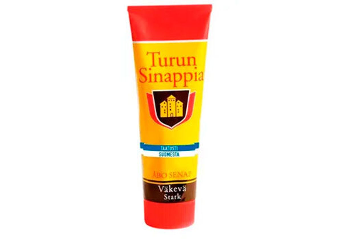 Острая горчица Turun väkevä sinappi, 125г