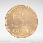 Hungary, 5 Forint, 2016, VF