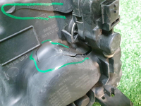 Битая Фара левая Geely Coolray (2019-2023) LED