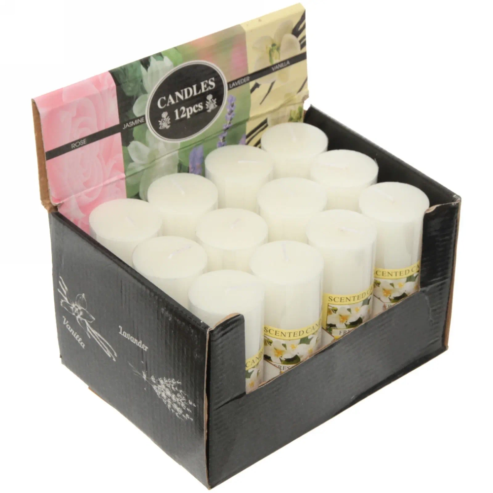 Свеча «Fantasy-Утренний Жасмин» 4,8*12,4см YZ006