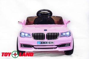Детский электромобиль Toyland BMW XMX 826 розовый
