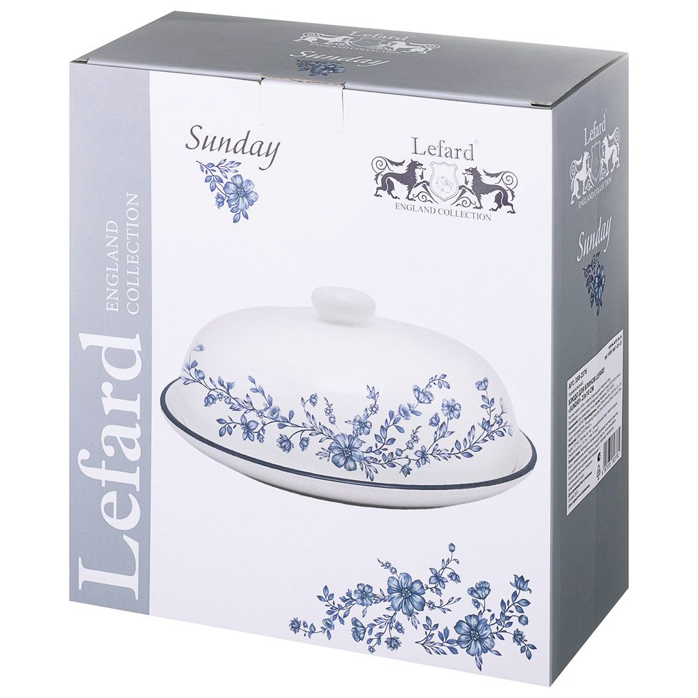 БЛЮДО ДЛЯ БЛИНОВ LEFARD "SUNDAY" 23*10 СМ