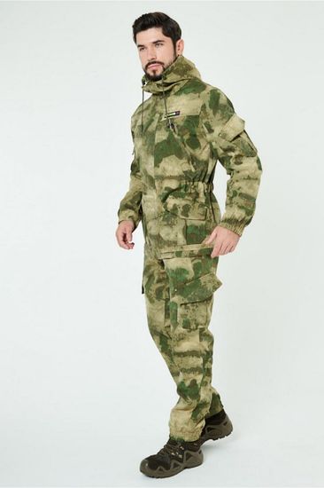 Костюм "ГОРНЫЙ -5" кур+бр (РипСтоп, КМФ Серый мох)