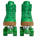 Bottega Veneta Quilt Rollers Lambskin Cushioning Abrasion Resistant Coverage High top Outdoor Shoes Men"s Ecru