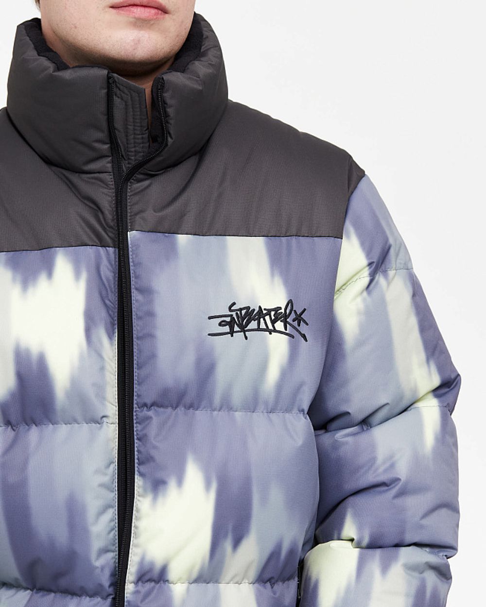 Пуховик Anteater AW24 Downjacket Print lime