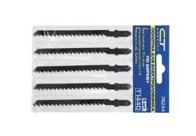 Полотна для электролобзика по дереву, 5 шт, T111C, 75 х 3 мм Сибртех 78235