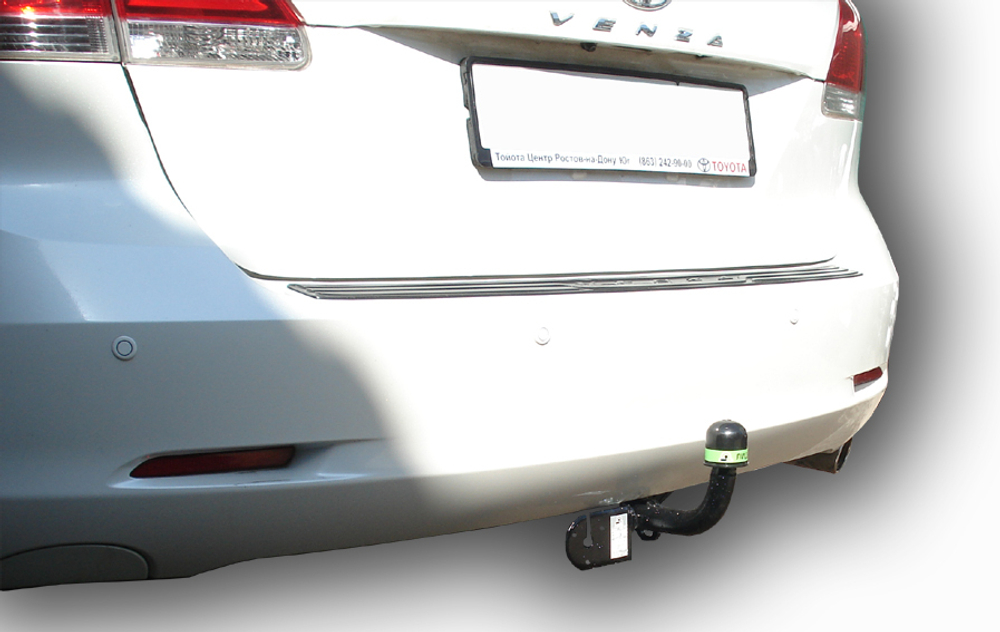 Фаркоп Лидер-Плюс для TOYOTA VENZA 2008-2012 с электрикой (Smart) и сертифкатом в комплекте арт.(T118-A)