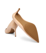 Кожаные туфли на шпильках alina Michael Kors - бежевый(40F2HNMP2L)