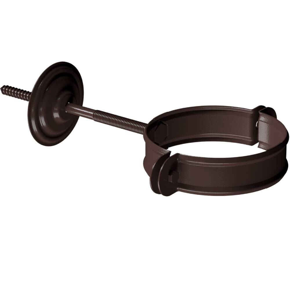 Хомут трубы Docke Stal Premium PVHT-1050 D125/90 мм Ral 8019 Шоколад