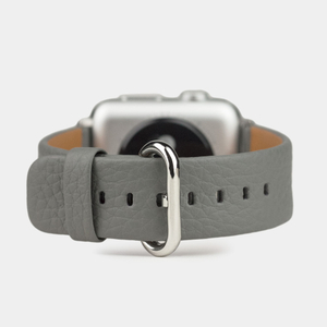 Ремешок для Apple Watch 42/44mm Classic из кожи теленка серого цвета