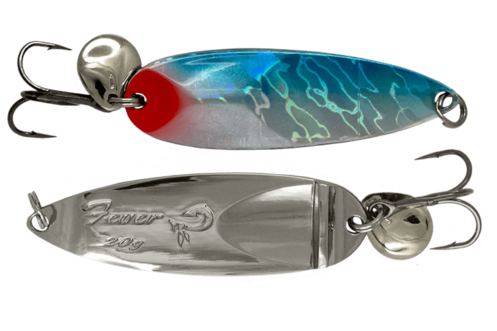 Блесна колебалка LureMax Fever 65мм., 20 г., 20, Silver eye