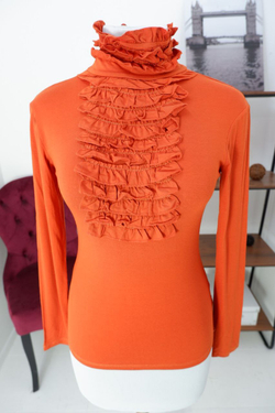 Водолазка морковная 40 размер