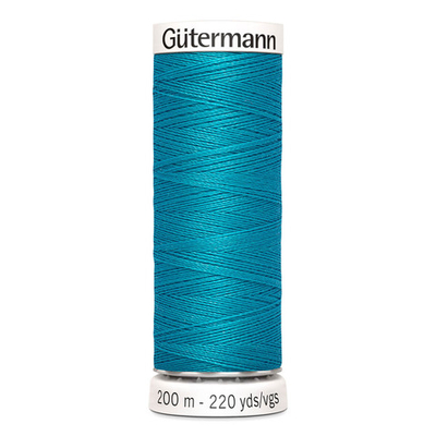 Нить Sew-All 200 м, Gutermann, 946 т.бирюзово-голубой