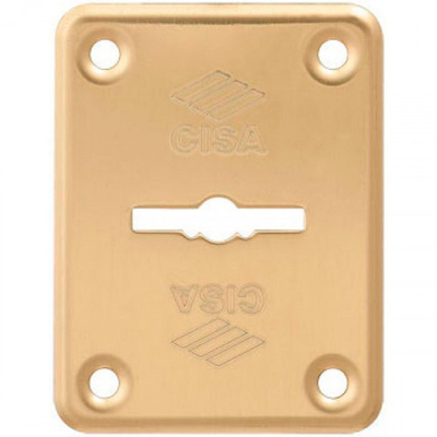 Накладка CISA 06.082.00 на сувальдный замок (латунь)
