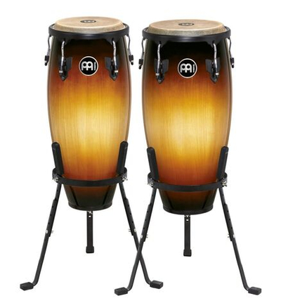 Headliner Conga Set Компл. Конго 10"&11" Со Стойками, Дуб, Цвет Vintage Sunburst ( Meinl Hc555Vsb