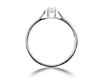 Помолвочное кольцо с бриллиантом
