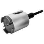 Коронка алмазная по бетону 68 мм безударная 4 сегмента 10 мм серия Профи ПРАКТИКА