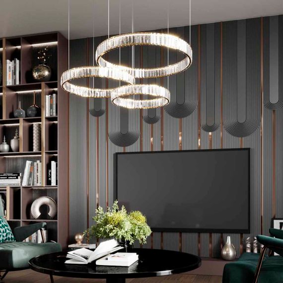 Подвесной светодиодный светильник Odeon Light Vekia 5015/30L