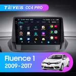 Teyes CC4 Pro 9" для Renault Fluence 1 2009-2017