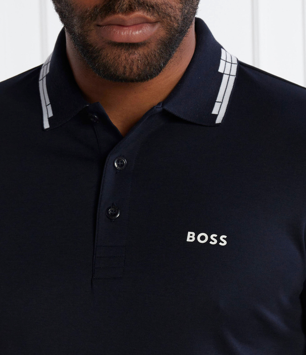 Поло Paule BOSS GREEN - темно-синий(50506180)