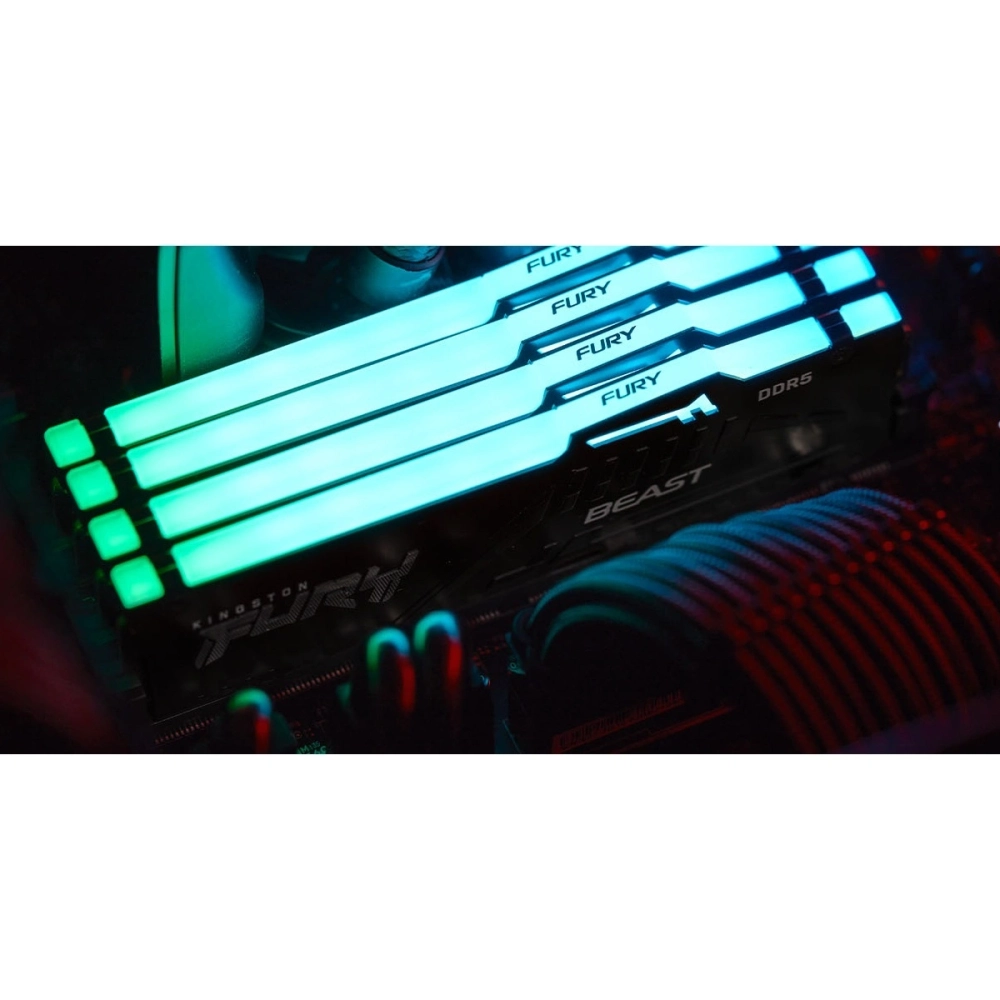 Оперативная память Kingston Fury Beast Black EXPO RGB DDR5 DIMM 5600MHz CL36 - 32Gb KF556C36BBEA-32