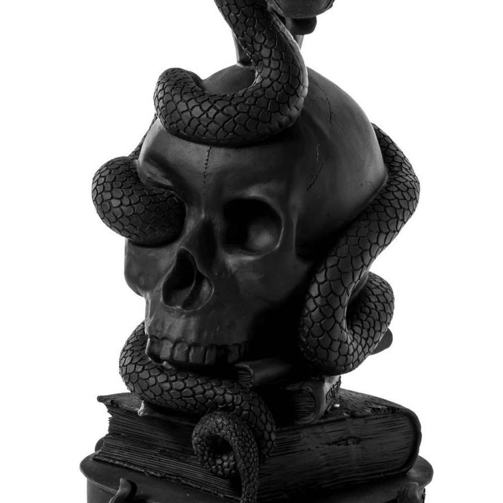 Канделябр Giant Burlesque Skull Black 14873 NER