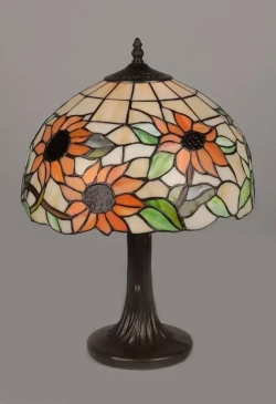 Настольная лампа флористика Omnilux OML-80704-01