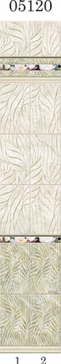 Панель ПВХ фотопечать 3D Panda Лотос 2700х250 мм