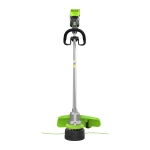 Триммер аккумуляторный Greenworks ST121 82В (1 x 5 Ач, ЗУ) захват 400 мм, 4.4 кг, 2112507UB
