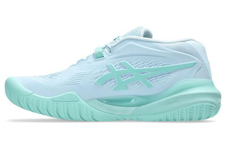 Женские теннисные кроссовки Asics Gel-Resolution X - light blue/oasis green