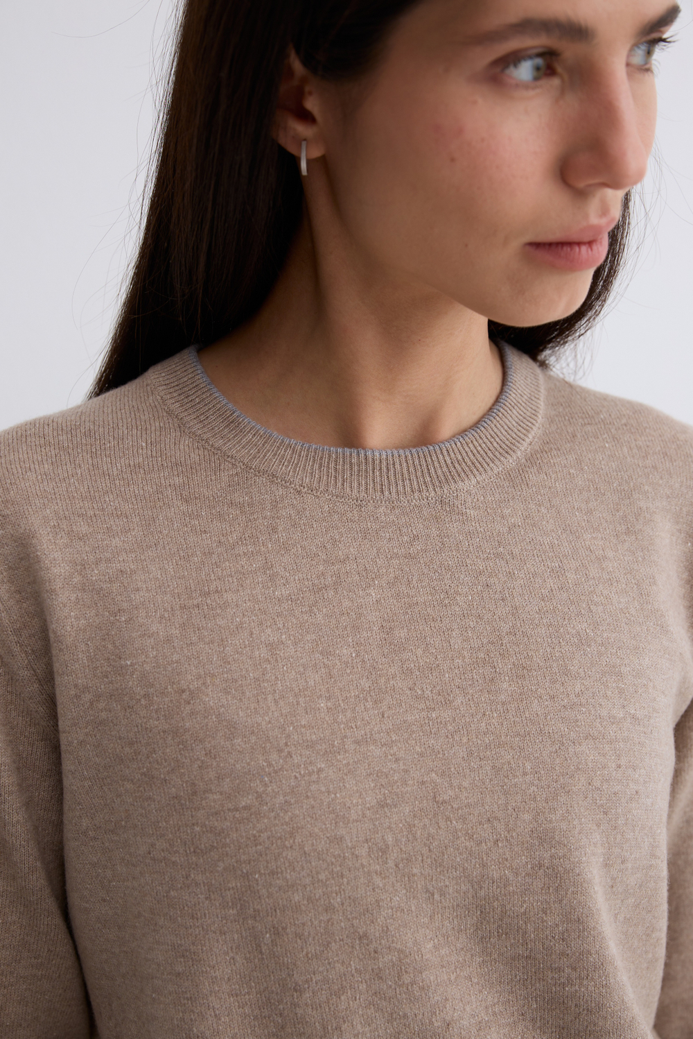 Джемпер Марта из кашемира, шёлка и мериноса