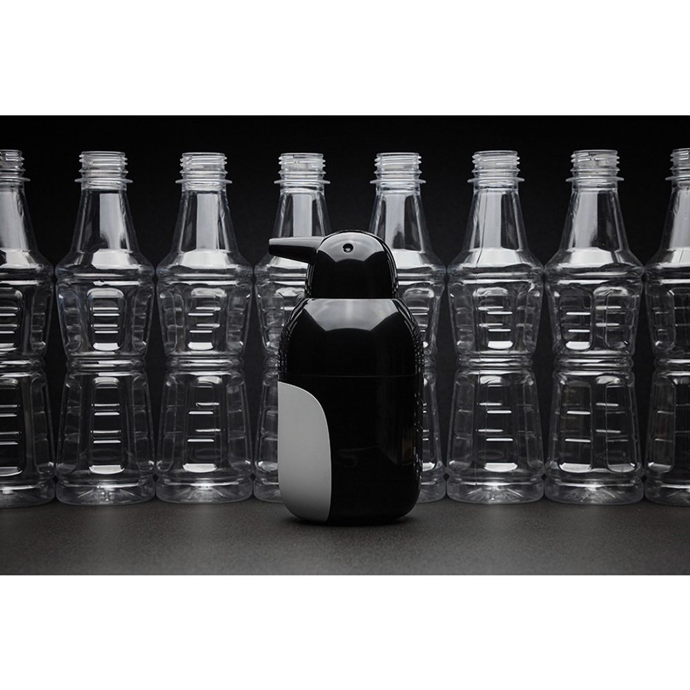 Диспенсер для мыла Penguin, черно-белый