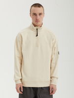 Мужская Толстовка Diagonal Raised Fleece Half Zip Lens
