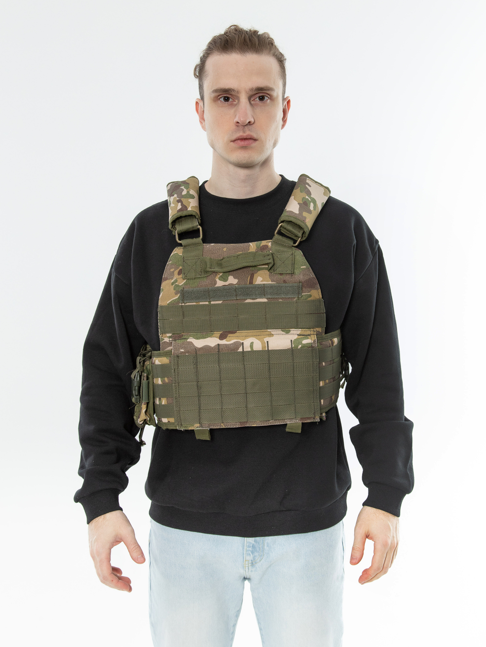 Жилет тактический универсальный molle ГР Мох