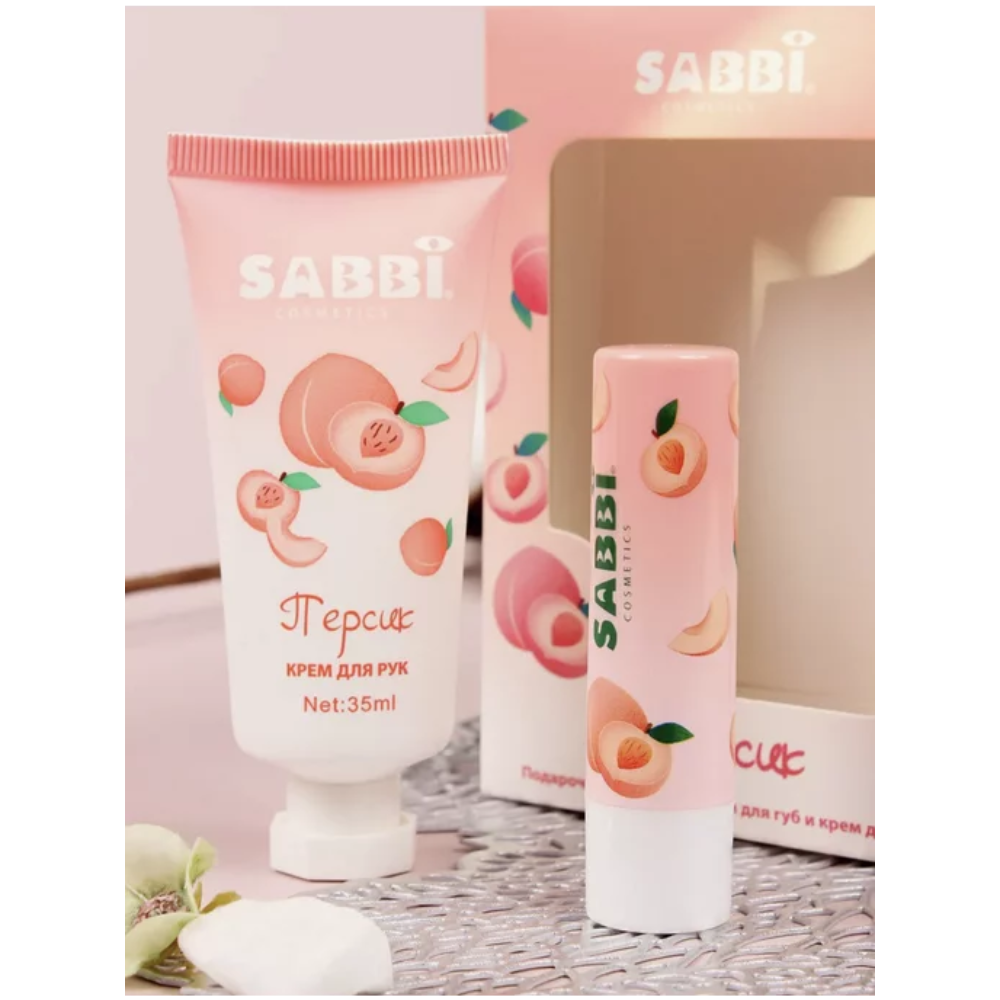 Набор крем для рук+помада гигиеническая Mocmallure детский