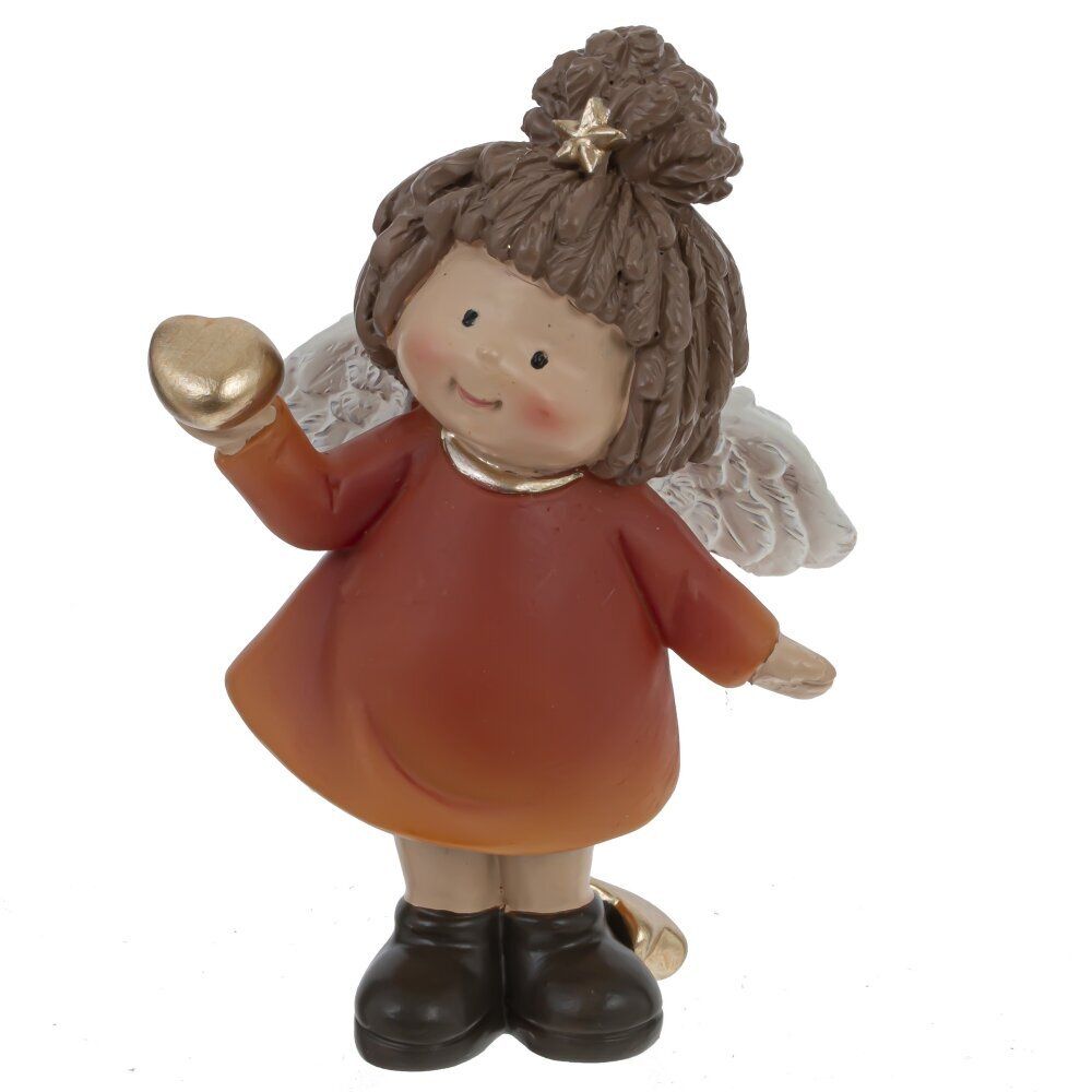 GAEM Фигурка декоративная "Девочка-Ангел", L7 W4 H9 см, 4в.