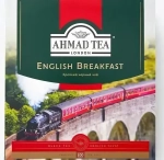 Чай черный AHMAD TEA English breakfast с ярл. к/уп (Россия) 100пак