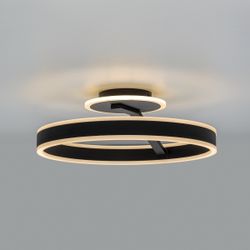 Citilux Дуэт CL719741 LED Люстра с пультом Чёрная