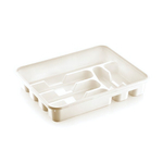 Лоток для столовых приборов. молочный