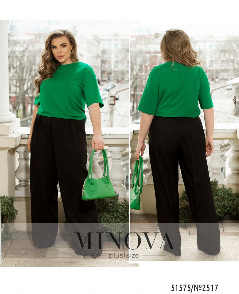 Брюки 2517-черный Minova