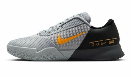 Мужские кроссовки теннисные Nike Zoom Vapor Pro 2 - wolf grey/laser orange/black