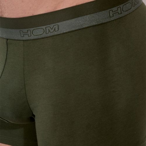 Мужские трусы боксеры хаки HOM Classic 40-0203-00DK