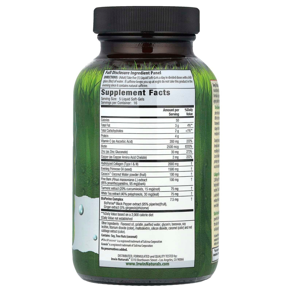 Irwin Naturals, Collagen-Pure, Deep Tissue, 80 гелевых капсул
