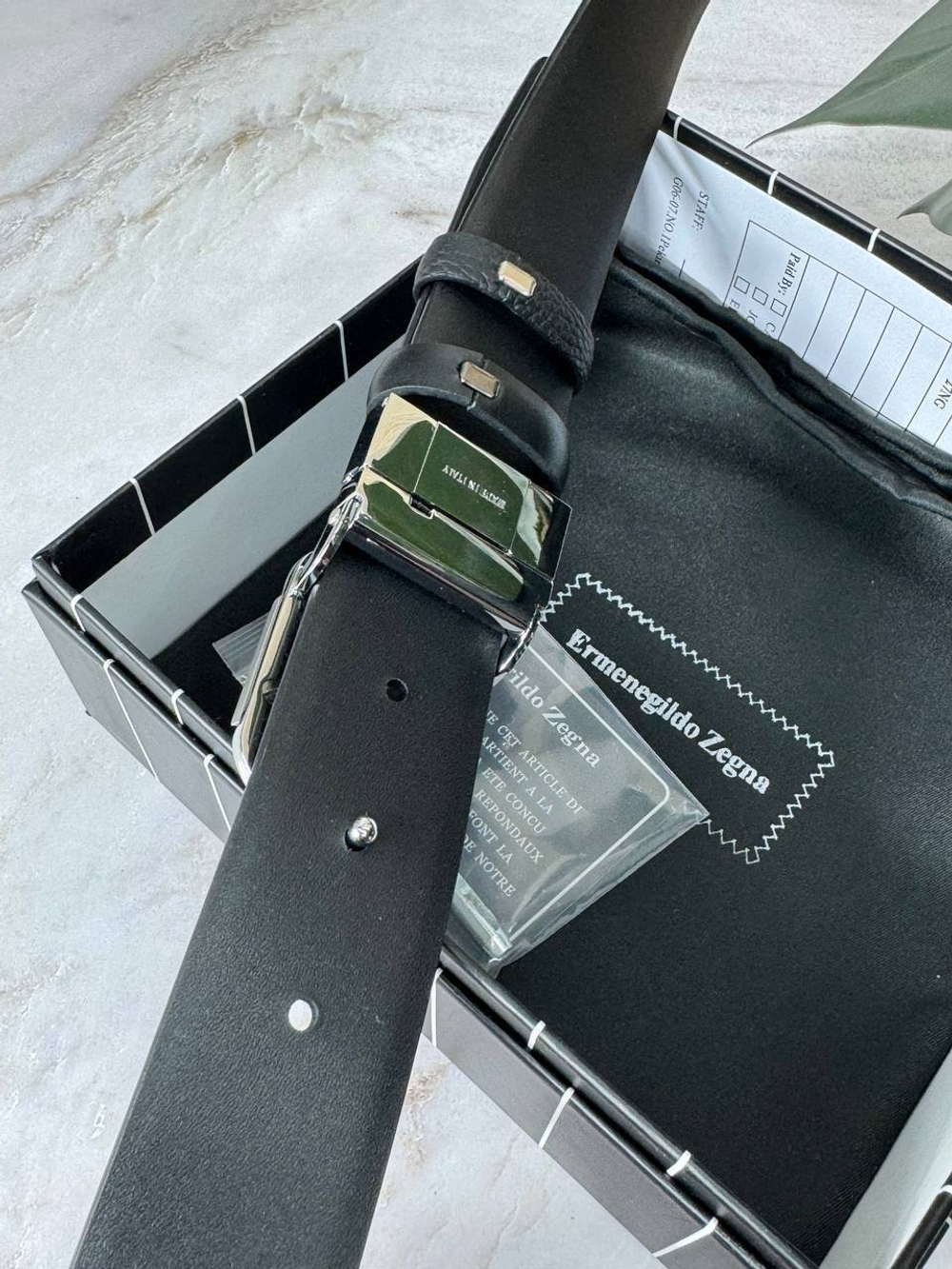 Двухсторонний ремень Zegna