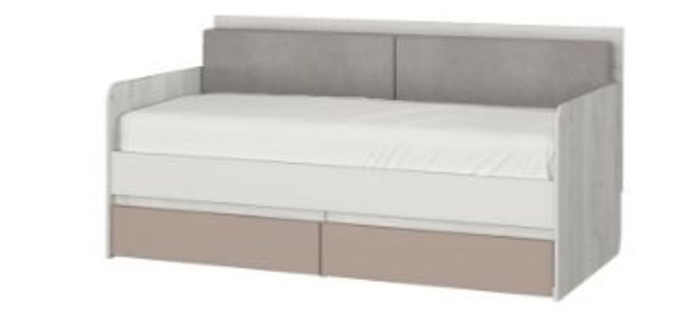 Крова-тахта Зефир № 800.4 NEW  (дуб эльза/ мокко)